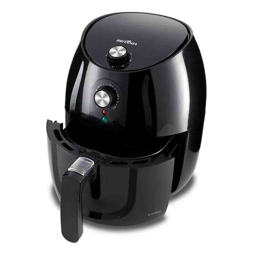Fritadeira Eletrica Britania 4,1l Sem Oleo Air Fryer Bfr10p 220v preto
