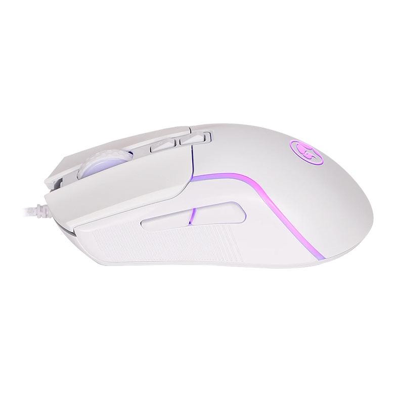 Mouse Gamer Marvo M292, RGB, 8000DPI, 7 Botoes, Branco, M292-WH · foto 2