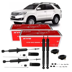 4 AMORTECEDORES TOYOTA HILUX SW4 2006 ATÉ 2015 C/ KITS