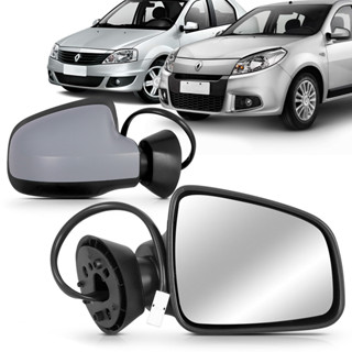 Retrovisor Logan Sandero 2010 2011 2012 2013 2014 Elétrico Primer em Oferta na Shopee