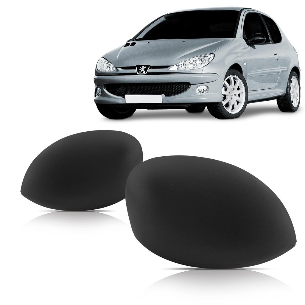 Capa Retrovisor Peugeot 206 207 99 00 01 02 03 04 2005 2006 2007 2008 2009 2010 Texturizado