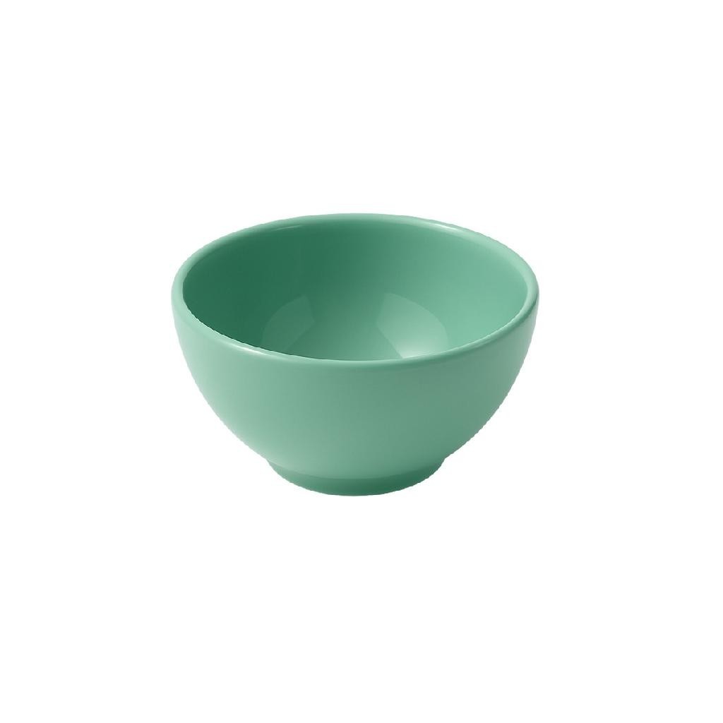 Tigela Cumbuca Bowl Verde Cerâmica 500ml Perfeita Para Uso Diário Mesa Posta E Decoração