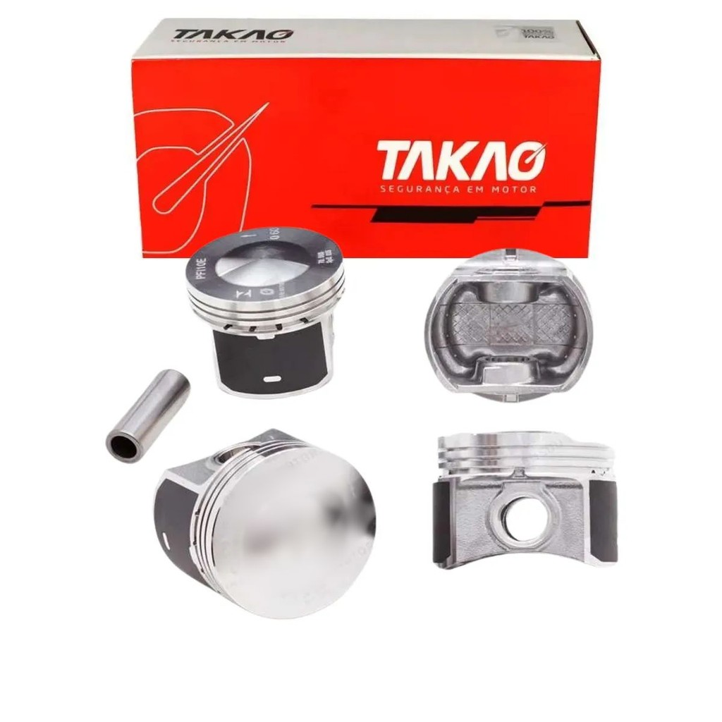 Pistão 060 (Jg) Uno 1.0 8V 2005 A 2008 / Siena 1.0 8V 2005 A 2008 / Palio 1.0 8V 2005 A 2008 - Takao Pfi10E060