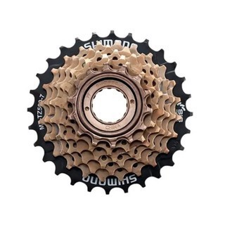 Catraca Roda Livre Rosca Shimano Tz500 7v 14/28 Dentes Bike Original em Oferta na Shopee