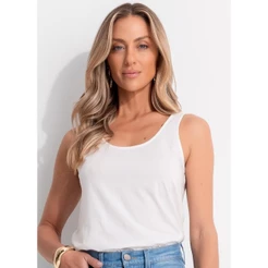 Blusa Em Malha De Algodão Penteado Off White Quintess