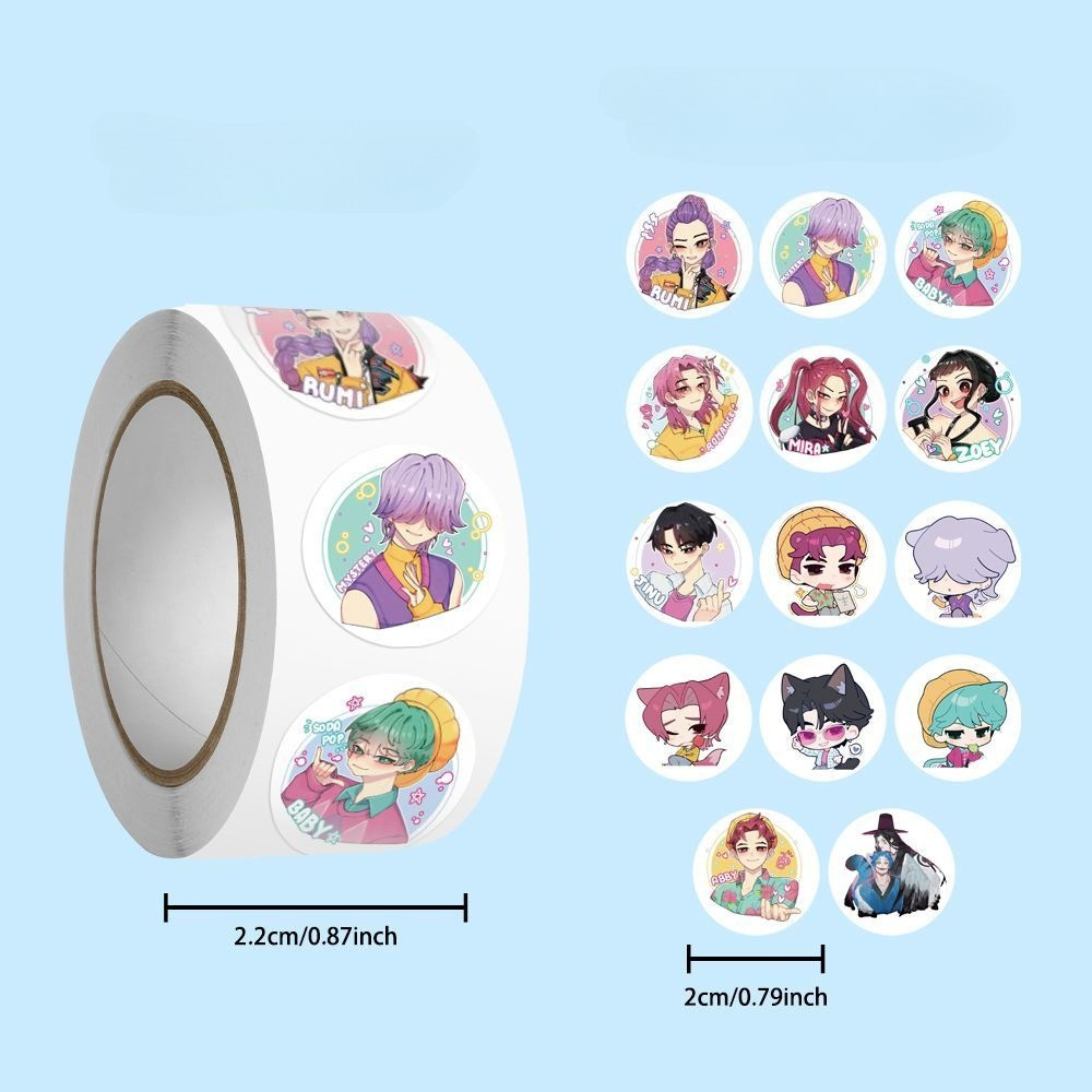 500 Adesivos/Rolo K-Pop Witch Hunter Group Avatar-Decalques Decorativos Para Notebooks , Capas De Telefone , Mochilas E em Oferta na Shopee