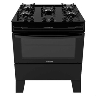 Fogão 5 Bocas Itatiaia Electra Glass Plus Mesa de Vidro em Oferta na Shopee