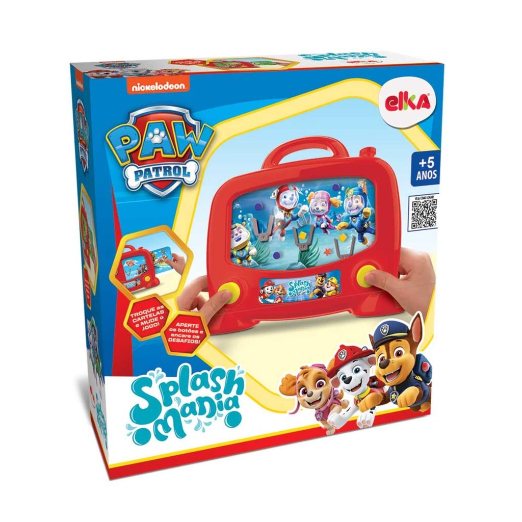 Brinquedo Infantil Aquaplay Splash Mania Patrulha Canina Elka - 1275 em Oferta na Shopee