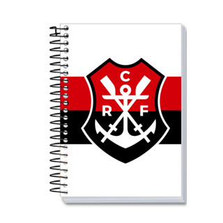 Caderno 20 Matérias Universitário 320 Fls Flamengo Capa:Remo Branco em Oferta na Shopee