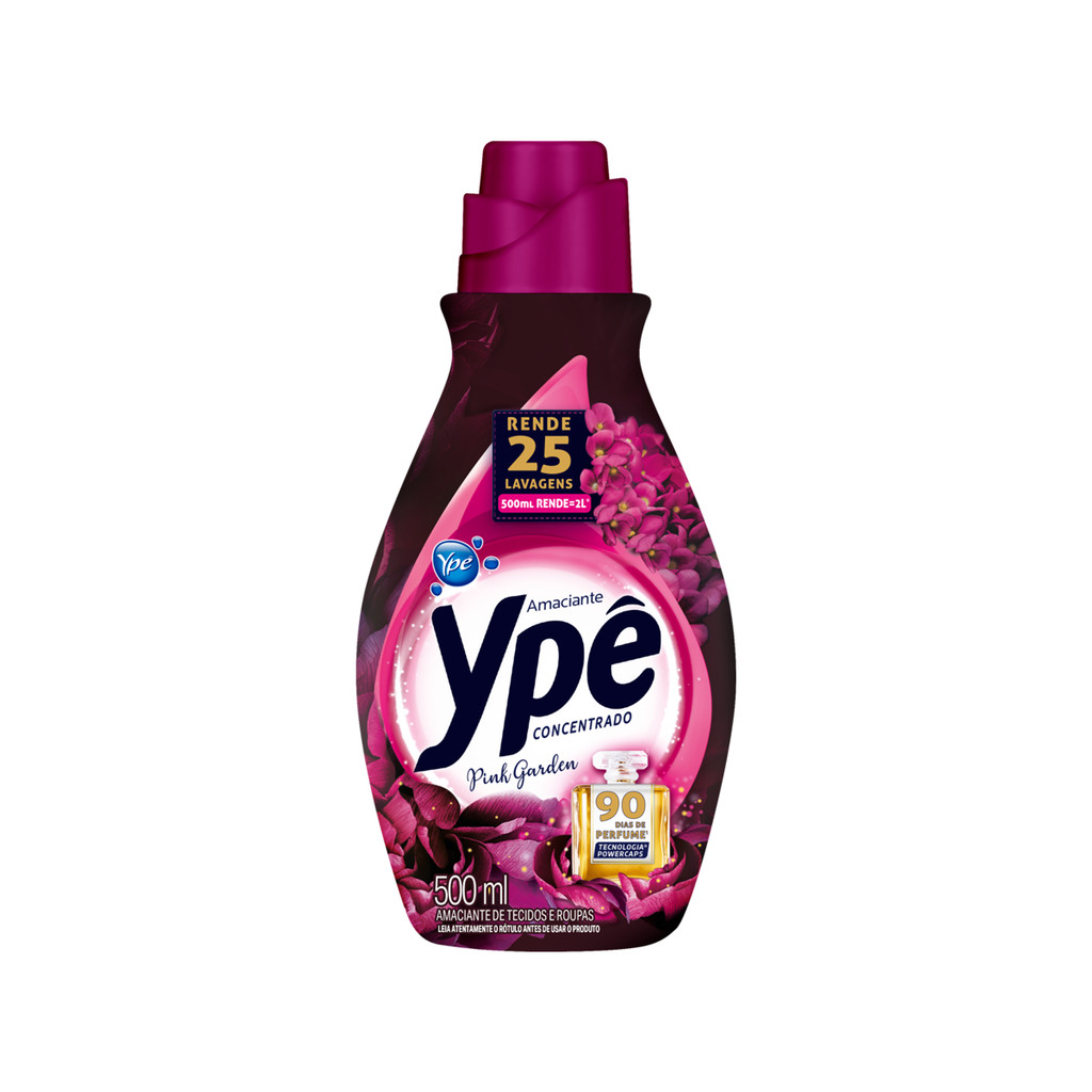 Amaciante Concentrado Pink 500ml Ypê em Oferta na Shopee