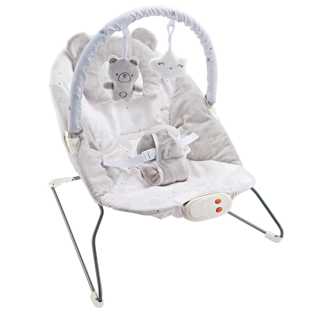 Cadeira Descanso Bebê Musical Polar Skyline Bege Maxi Baby em Oferta na Shopee