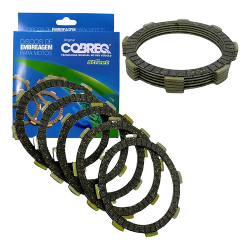 Disco Embreagem Cg 125 150 Nxr 125 Original Cobreq em Oferta na Shopee