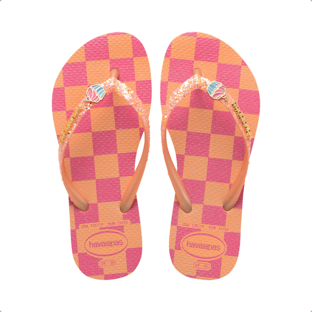 Havaianas Kids Slim Glitter Original Infantil Criança