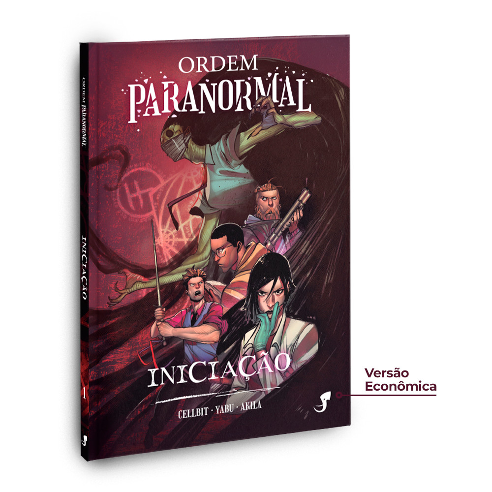 Comics - Ordem Paranormal Vol. 1 - Iniciação (Econômico) - Editora Jambô ISBN 9788583651949 em Oferta na Shopee