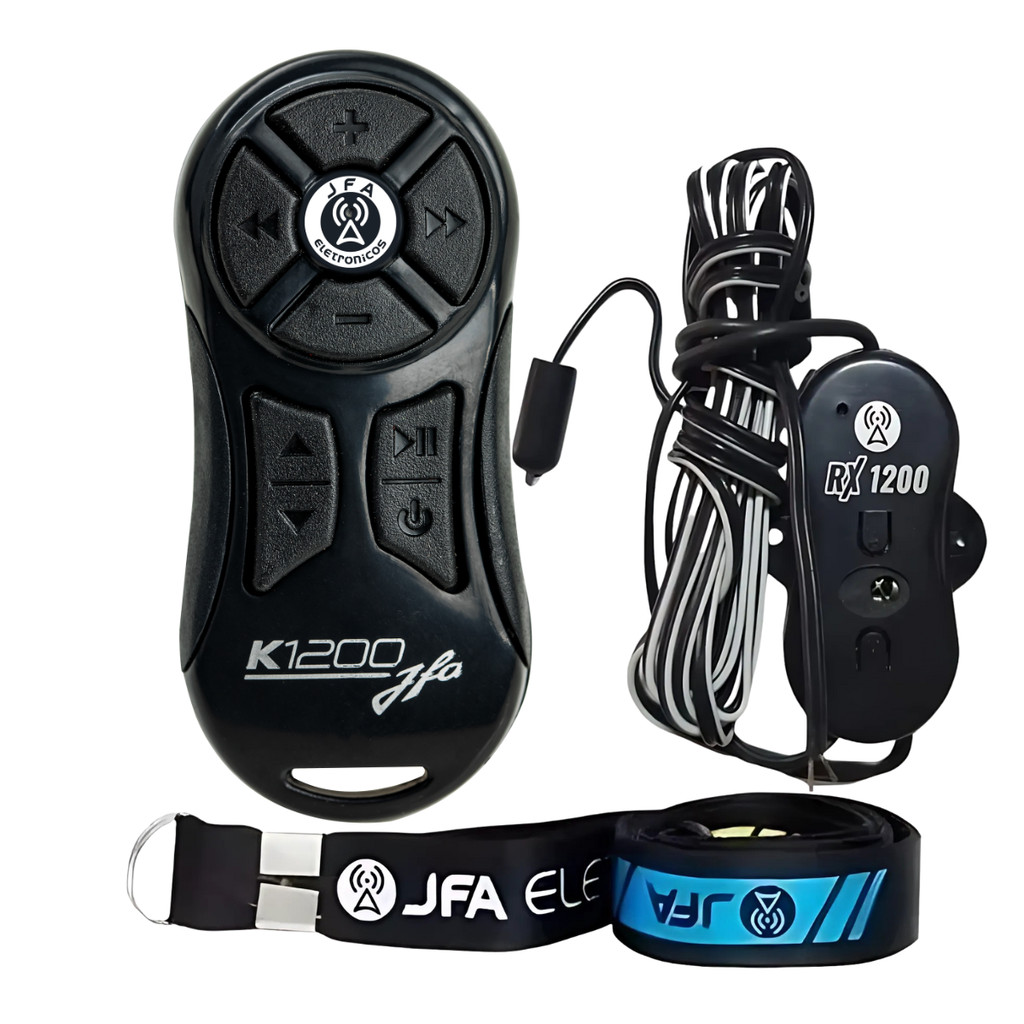 Controle Longa Distancia Jfa K1200 Preto em Oferta na Shopee