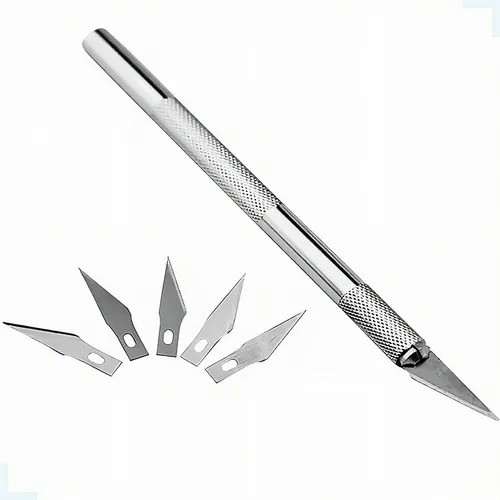 Estilete De Precisão Bisturi Corte Aéro Modelismo TE-10