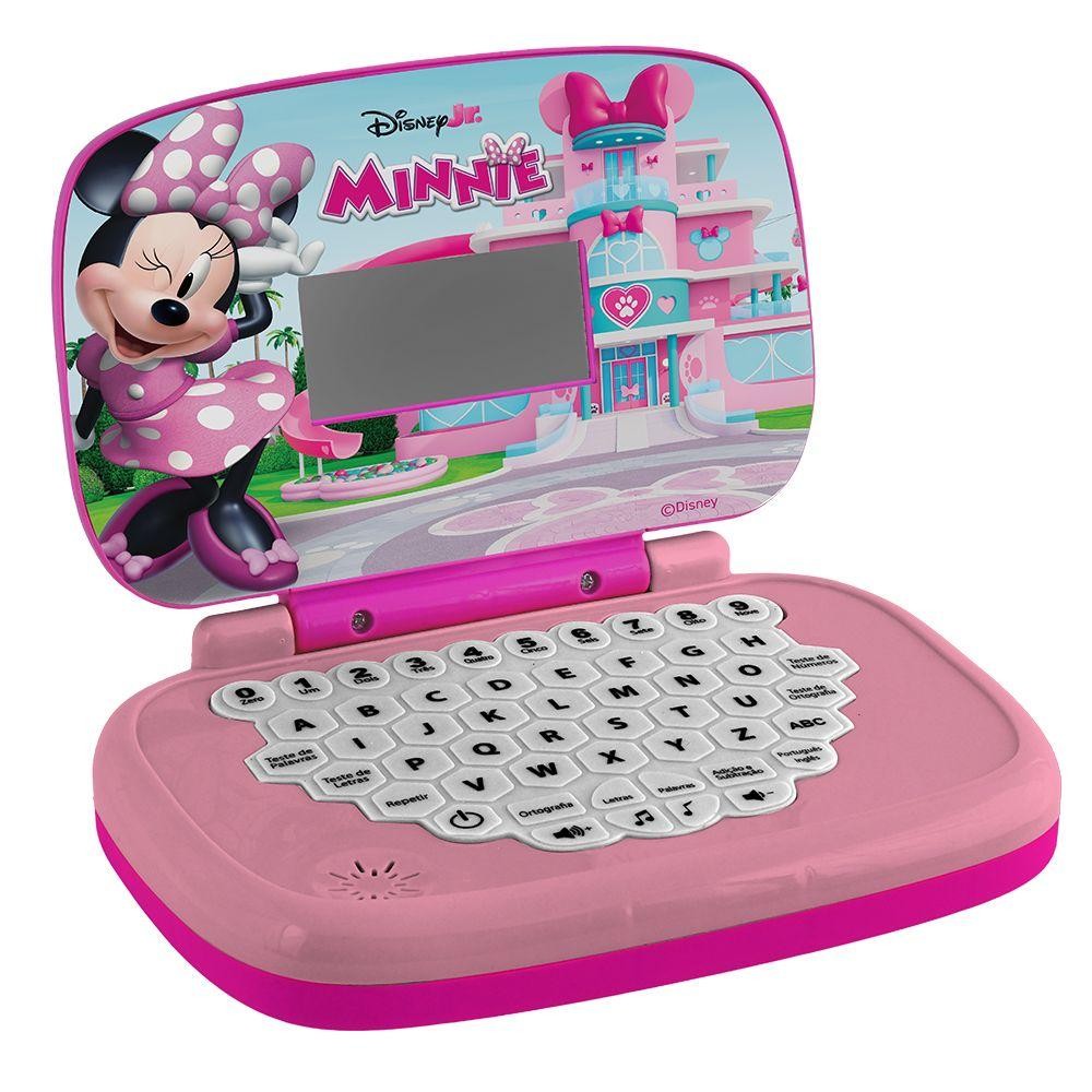 Laptop Bilíngue Minnie - Candide em Oferta na Shopee