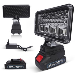Luz LED Portátil 5-7" Recarregável, Dobrável, USB, 36V, Alta Lumino, Para Trabalho
