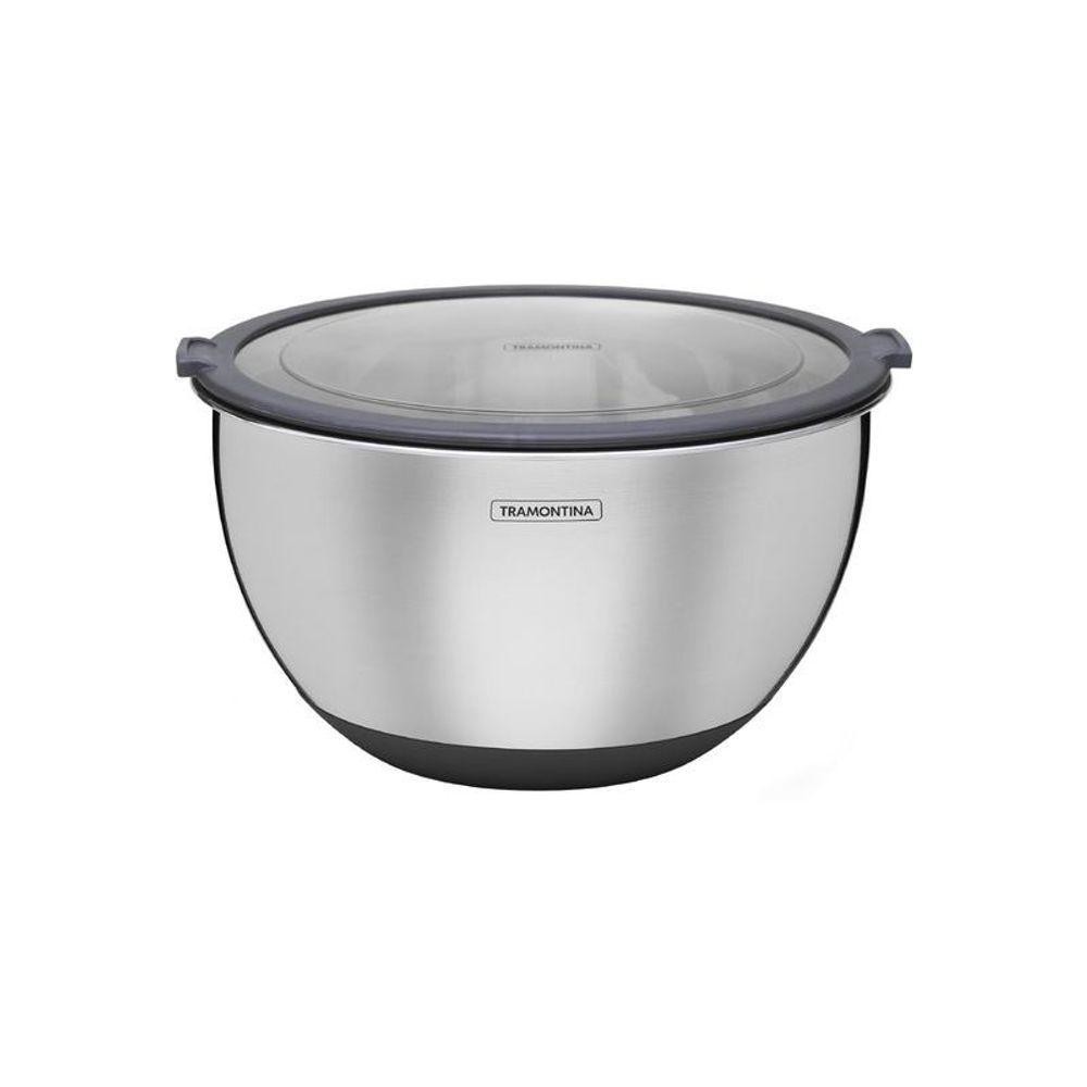 Bowl Tramontina Cucina 3 Litros Em Aço Inox em Oferta na Shopee