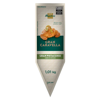 Bisnaga Creme Pistache Caravella Gran Pistacchio 1,01Kg Master Martini em Oferta na Shopee