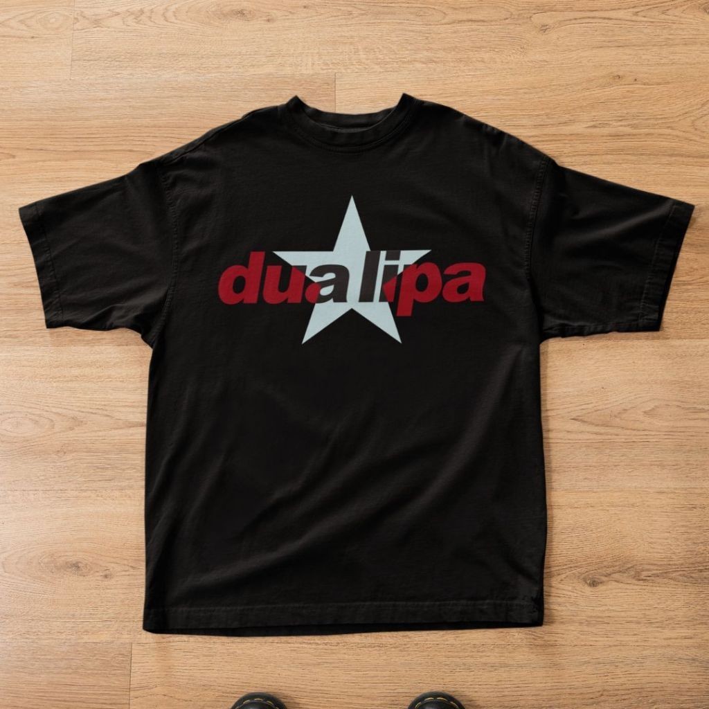 Camisa Minimalista Dua Lipa Estrela Pop Internacional Tshirt Unissex 100% Algodão