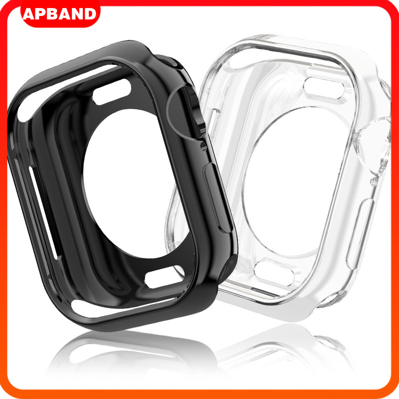 Capinha Capa Case De TPU Para Relógio Smartwatch Apple Watch Ultra 4 IWatch Series 11 10 46mm 42mm Acessórios