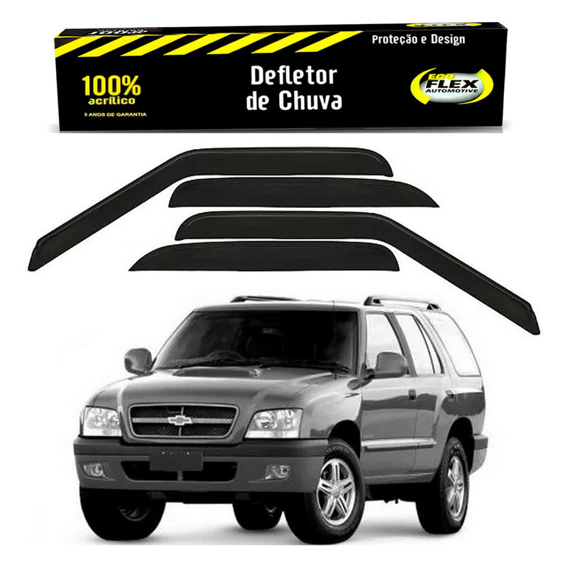 Jogo Calha Defletor Chuva Gm Blazer 2.4 2.8 2000 A 2007
