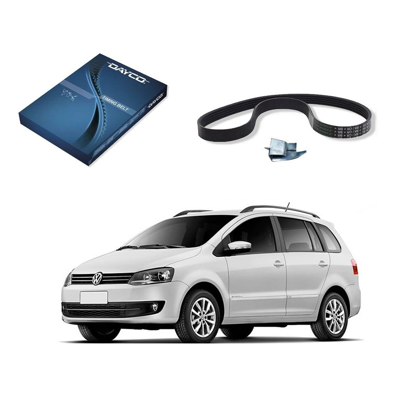 Correia Elastica Alternador Spacefox 1.6 8v 2010 A 2014