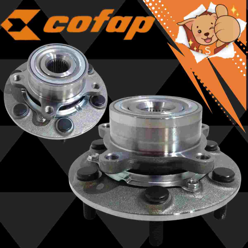 Par Cubo Roda L200 TRITON Pajero DAKAR Dianteira Original Cofap Com Rolamento