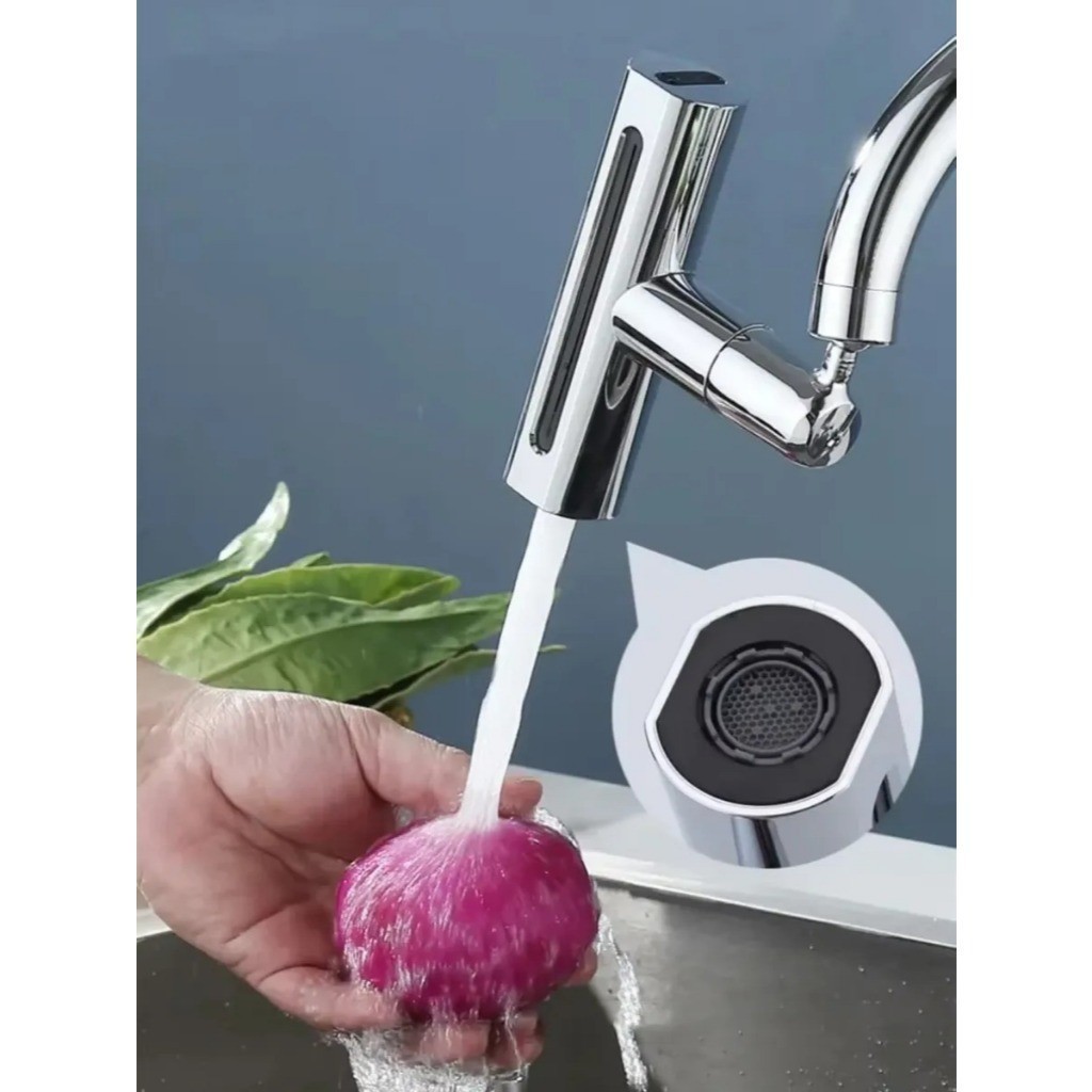 Extensor Torneira Filtro Esguicho Adaptador Ferramenta Pia Giratório Rotativo Chuveirinho Água