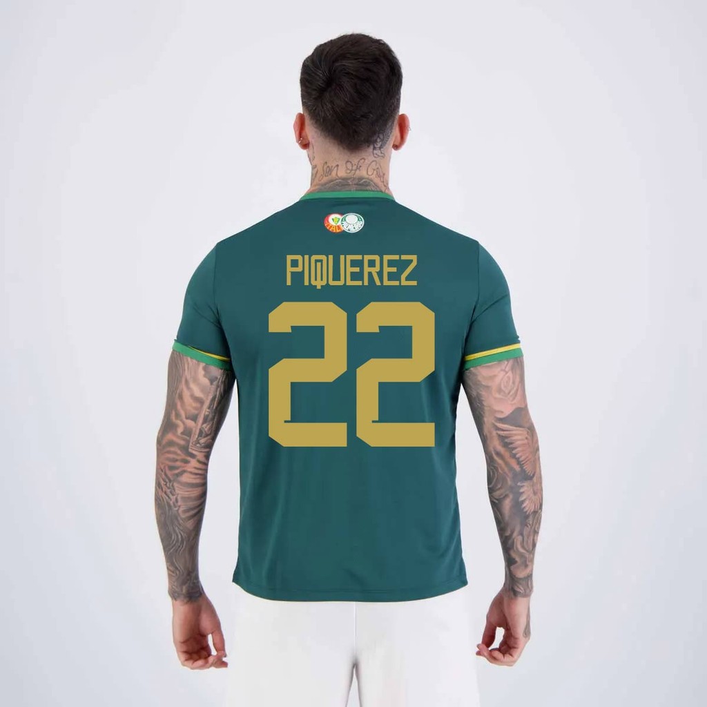 Camisa Palmeiras Energy IV Verde 22 Piquerez em Oferta na Shopee