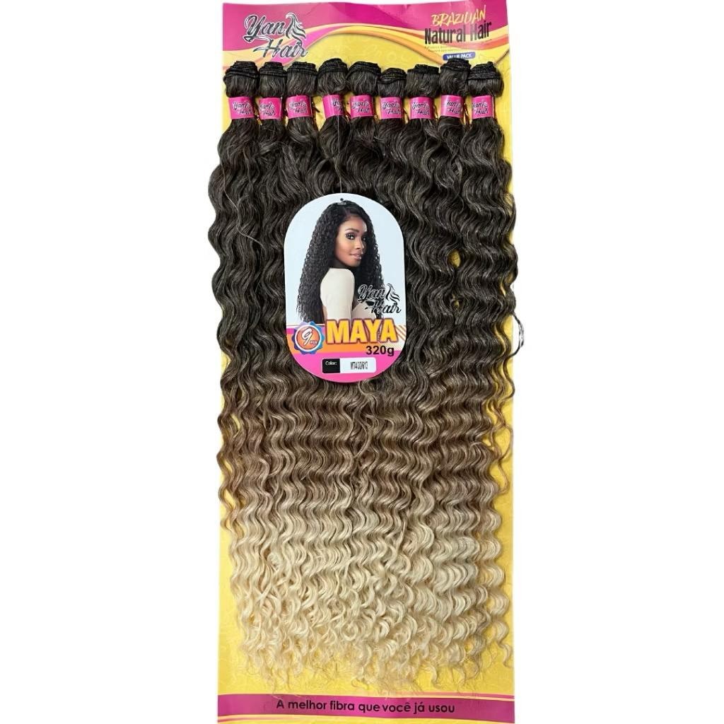 Cabelo Cacheado Maya - Bio Orgânico 75cm 320gramas