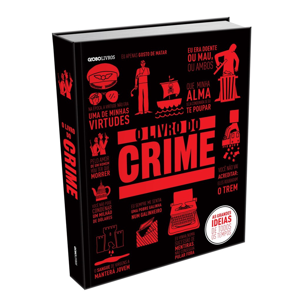Livro O livro do crime - Livros Sorocaba