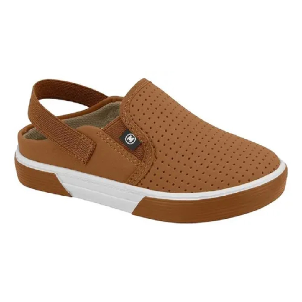 Tênis Bebê Molekinho Menino Casual Conforto Slip On 