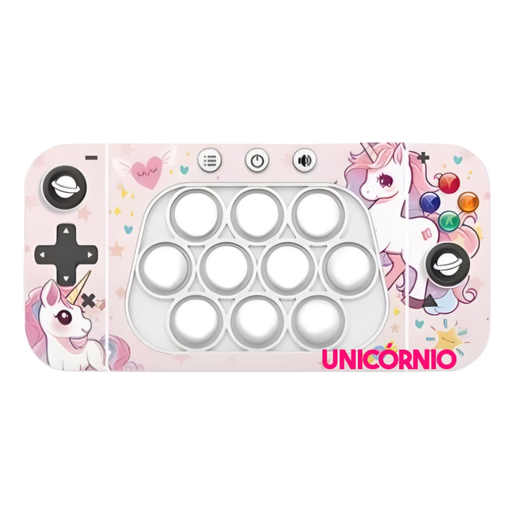 Pop It Mini Gamer Anti Stress Versão Game Joystick Séries