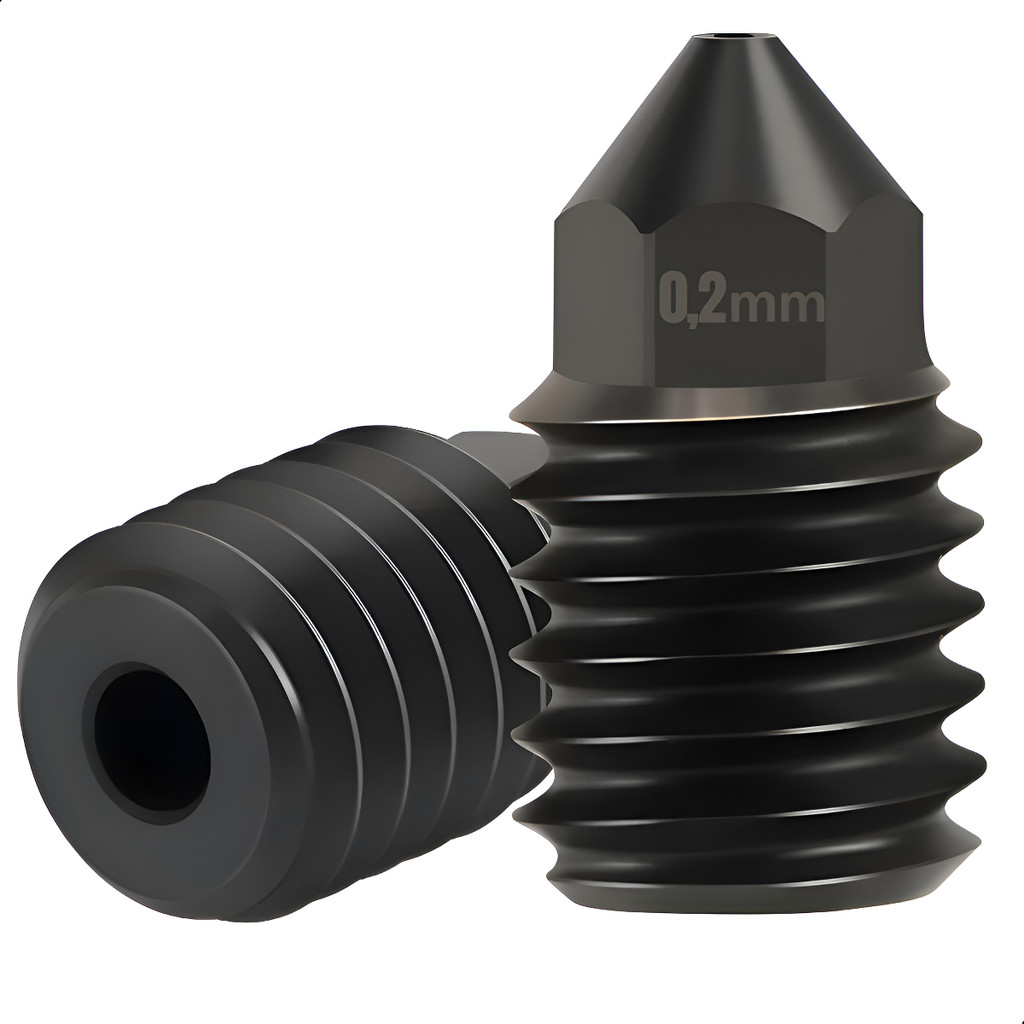 Bico Nozzle Para Bambu Lab X1c, X1, P1p, P1s Tz E3 Hotend