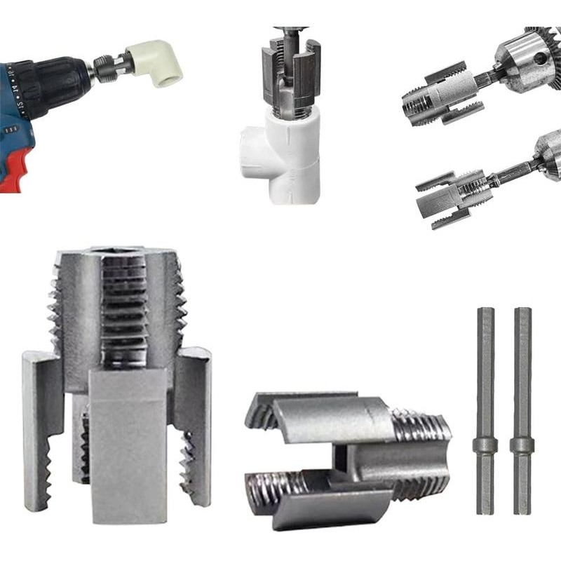 Ferramenta de Corte de Rosca, Nova Ferramenta Integrada de Rosqueamento Interno e Externo 2025, Ferramenta de Fazer Rosc
