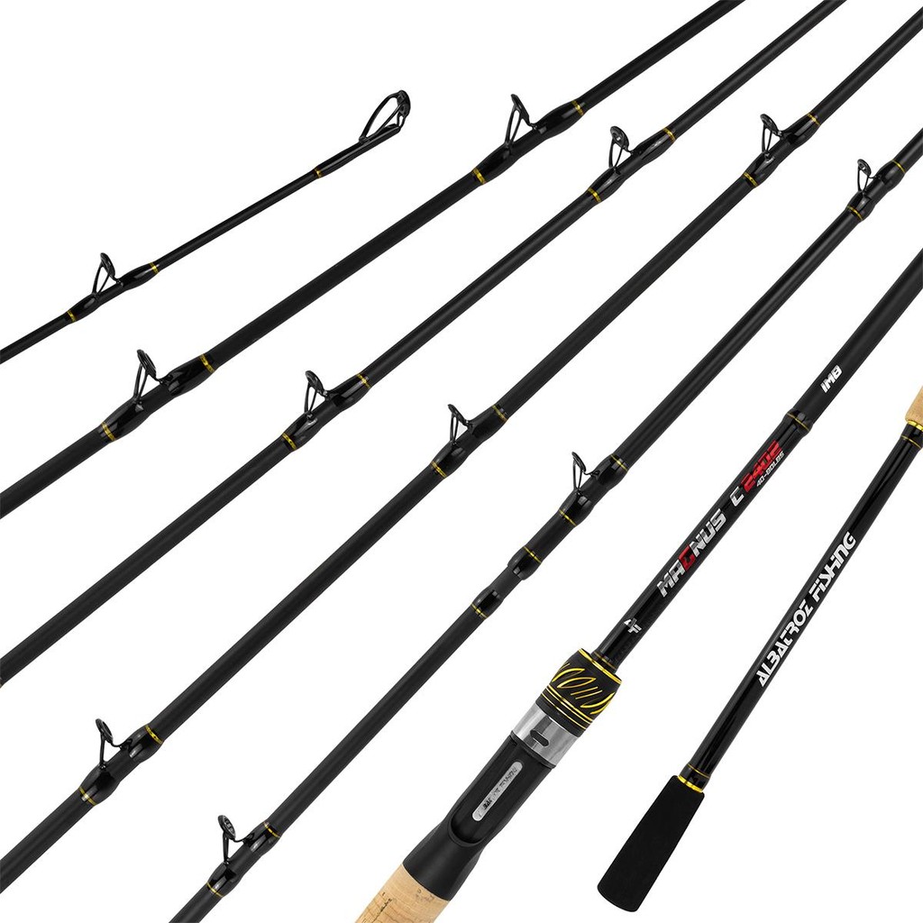Vara Para Carretilha Magnus C2402 2,40mts 30-60lbs 2 Partes - Albatroz