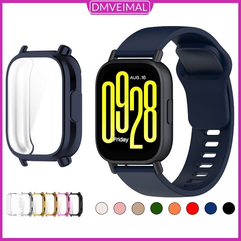 Pulseira E Capinha Capa Case De Tpu Para Relógio Smartwatch Xiaomi Redmi Watch 5 Active/ 5 Lite