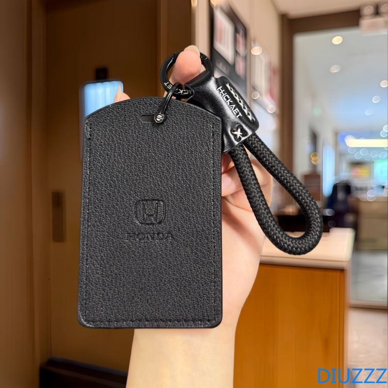 Capa De Couro Para Chave De Cartão De Carro , honda CIVIC ACCORD BRV HRV CRV WRV NFC Chaveiro