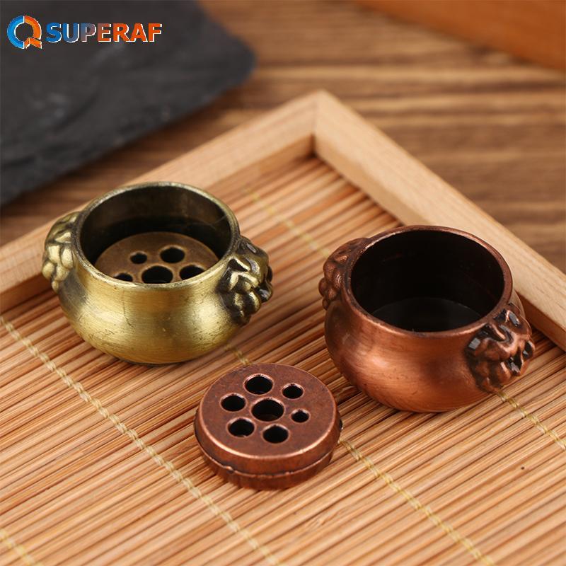 SUPERAF 1 Peça 7 Furos Cabeça De Leão Queimador De Incenso Suporte De Placa Ornamento Para Templo De Buda Sti Decoração