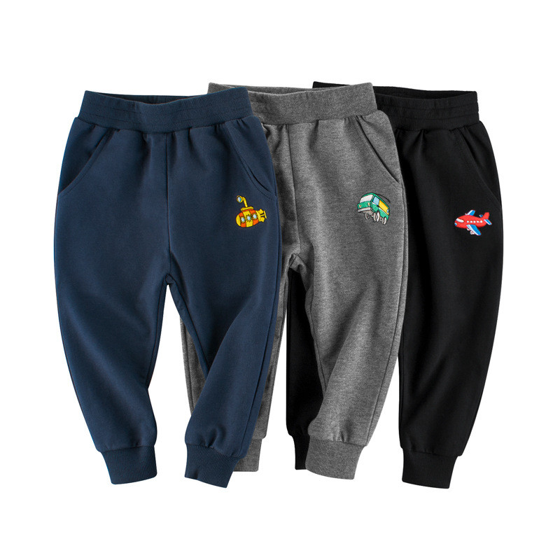 Meninos calças esportivas 2026 roupas infantis primavera novos produtos cinto de borracha calças infantis bebê Casual ca