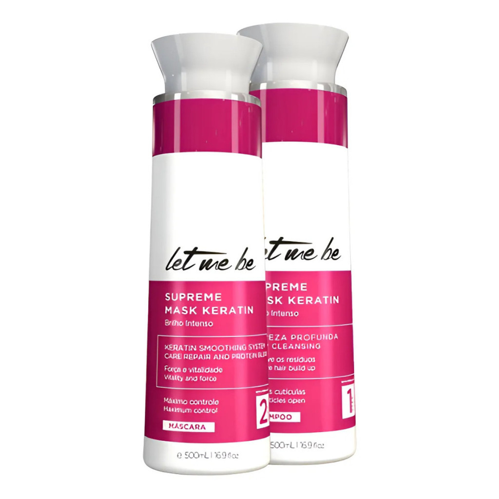 Progressiva Let Me Be Supreme Liss Control Sh+ Mask 2X500Ml