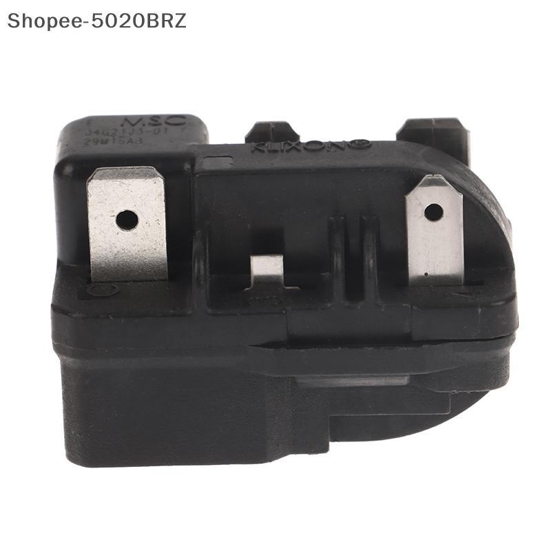 [THEBR] 1 Peça Adequada Para Geladeira BCD-220TGpressor PTC Starter KLIXON Relé De Proteção Contra Sobrecarga De Tempera