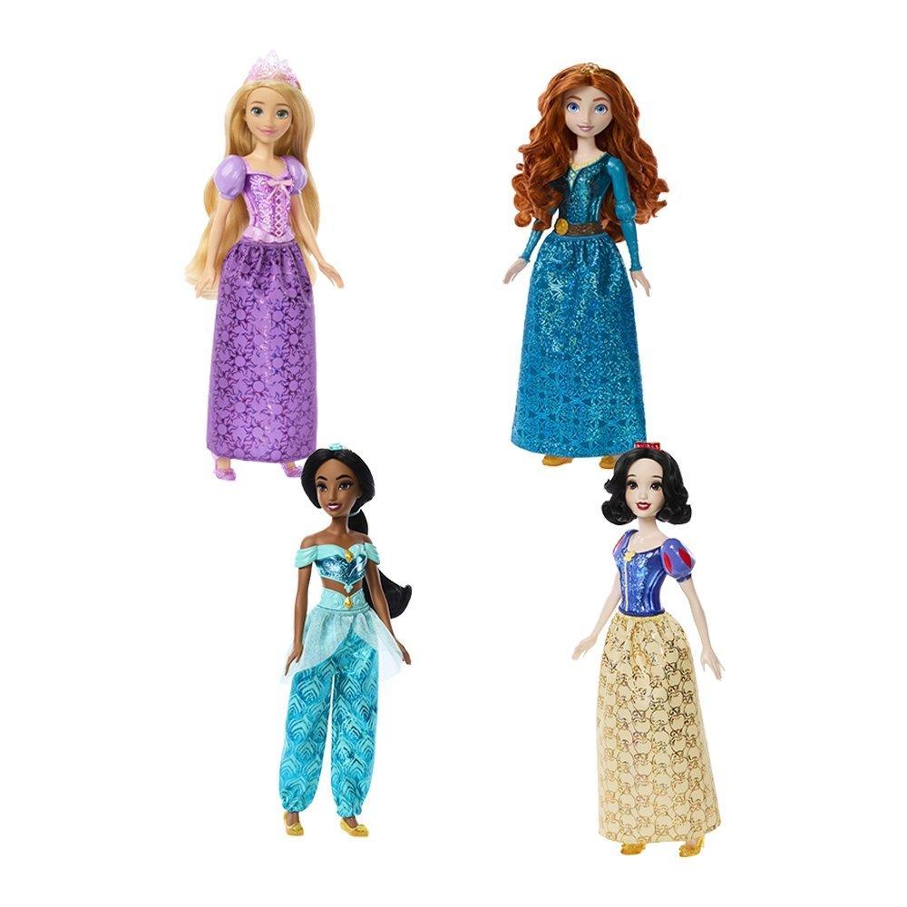 Boneca Disney Mattel Princesa Saia Cintilante Sortida HLW02