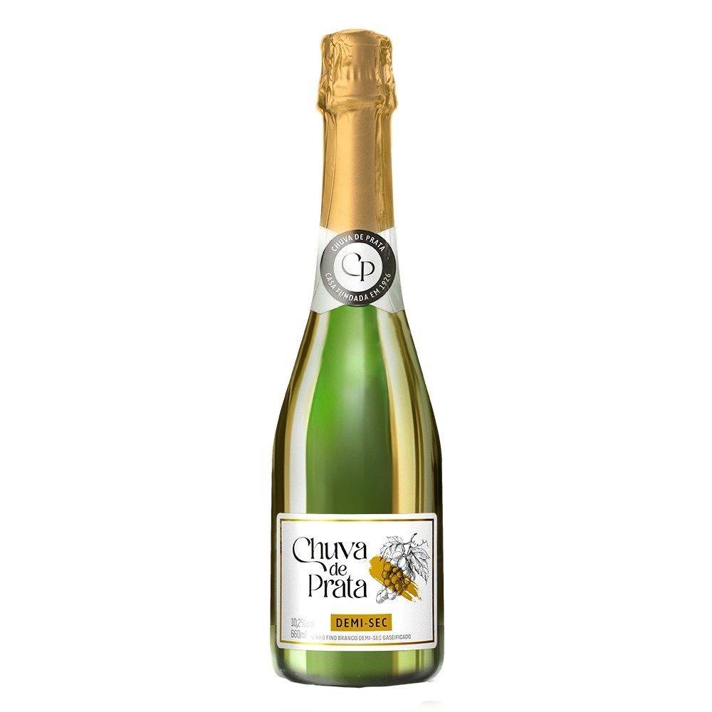 Espumante Chuva De Prata Demi Sec Branco 660ml