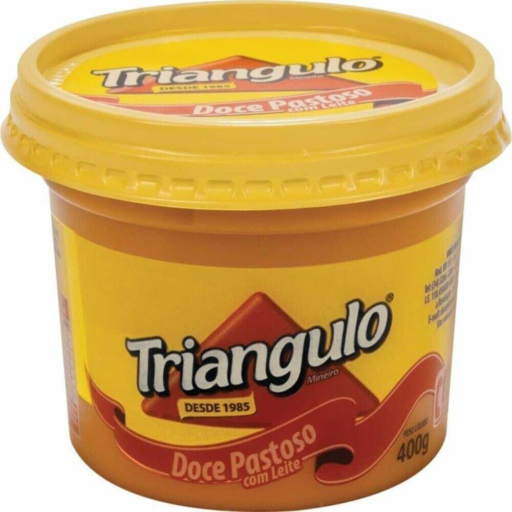 Doce de Leite Triângulo Pastoso 400g - Embalagem com 12 Unidades