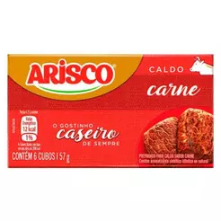 Caldo Arisco de Carne 57g - Embalagem com 10 Unidades