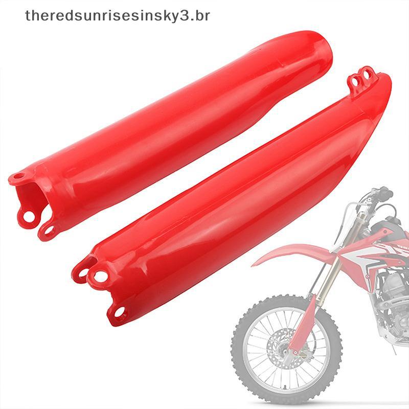 TSBR Motocicleta Garfo Guarda Dianteiro Tubo Quadro Capa Para CRF CR 125 250R 250 450 X RX CRF250 CRF450 CR125 Moto Sho
