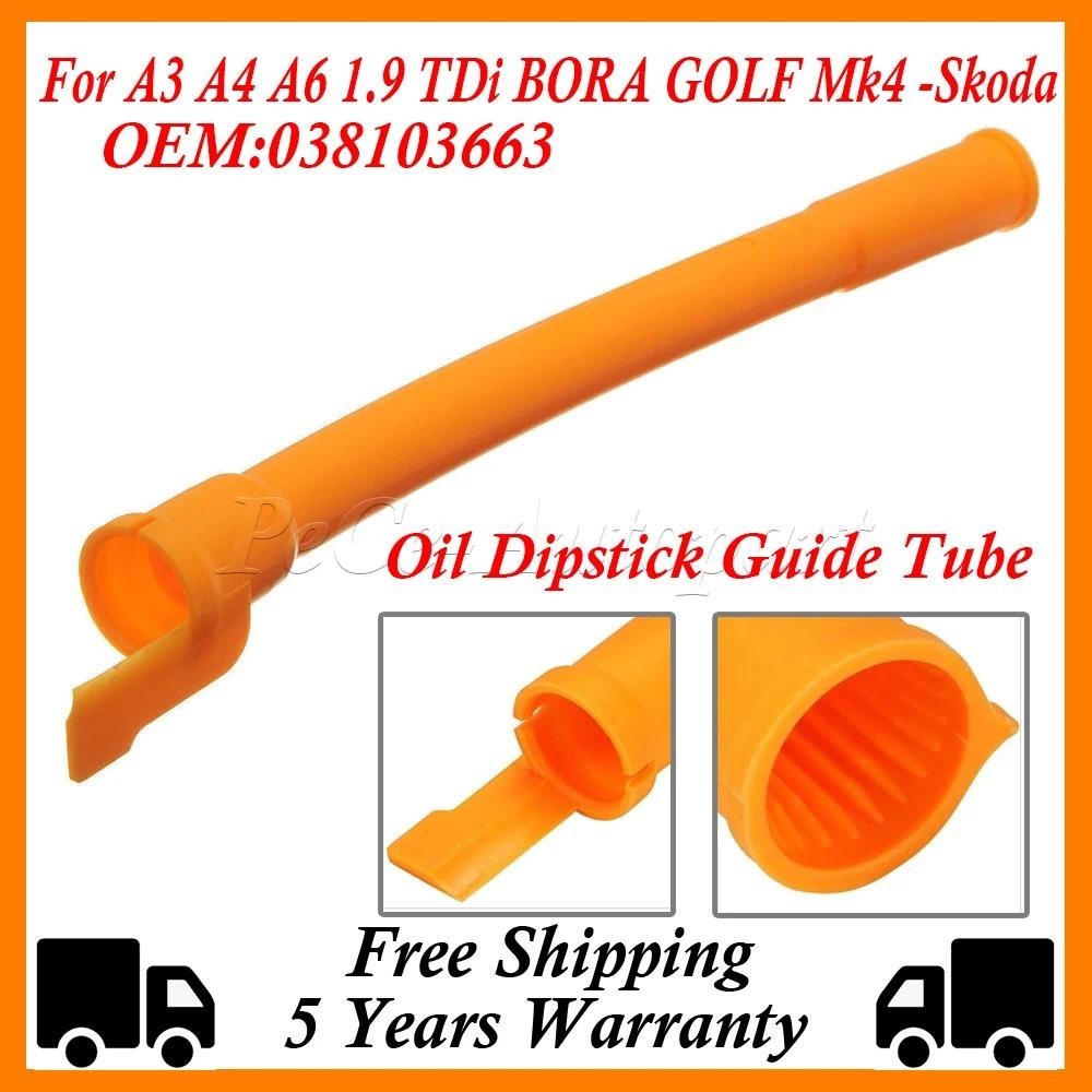 Novo Tubo Guia De Vareta De Óleo Adequado Para A3 A4 A6 1.9 TDi BORA GOLF Mk4-Skoda 038103663 Cateter